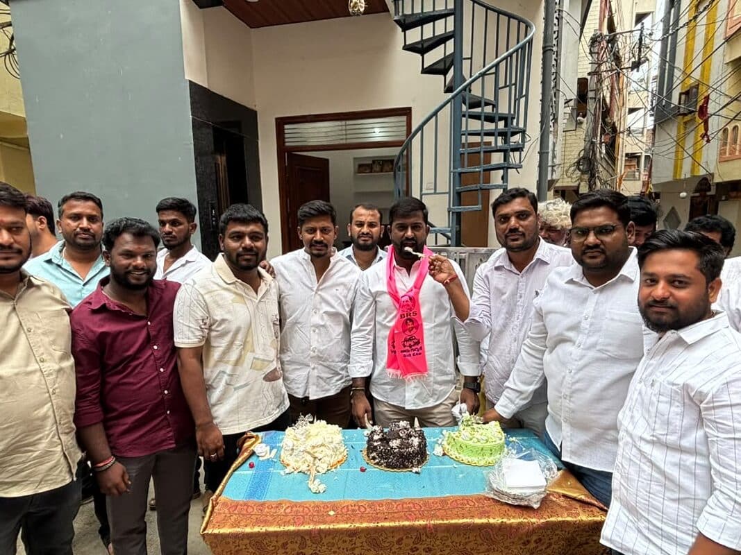 Thatipamula Sai Teja Goud KTR Birthday Celebrations